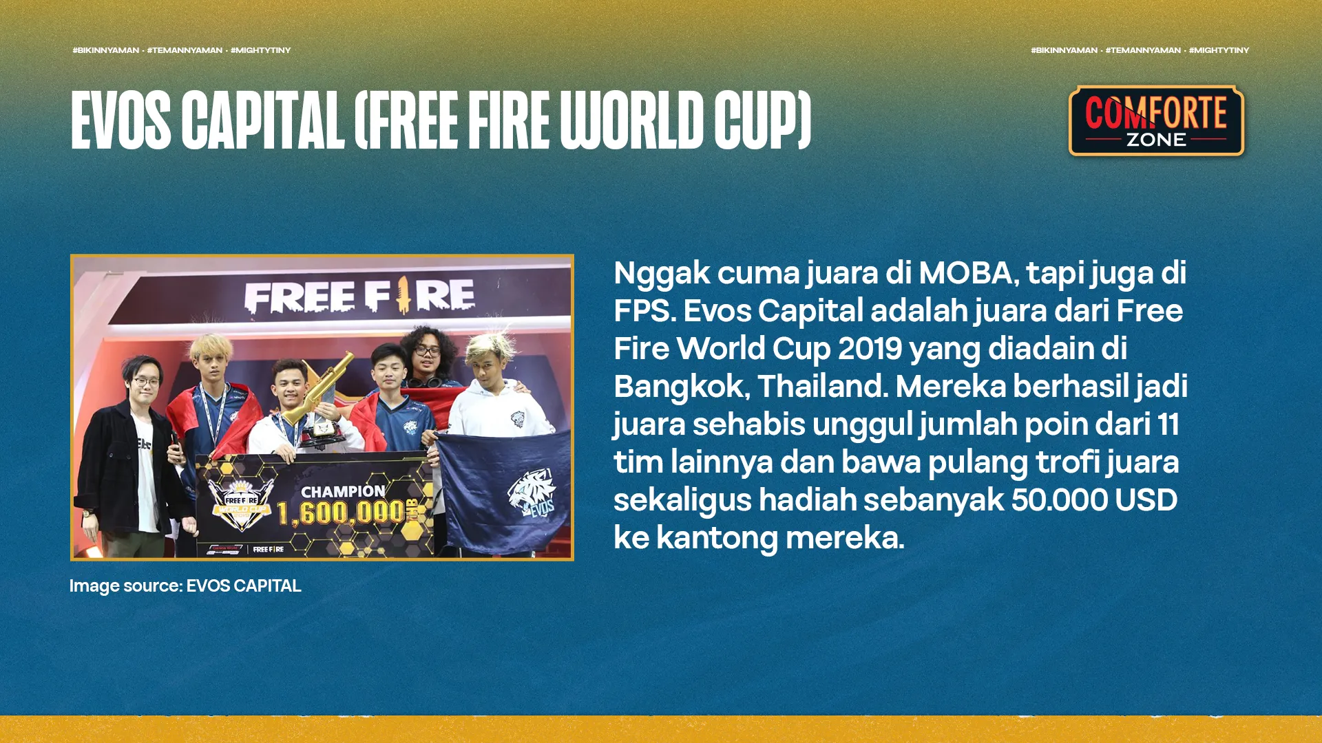 EVOS CAPITAL (FREE FIRE WORLD CUP)