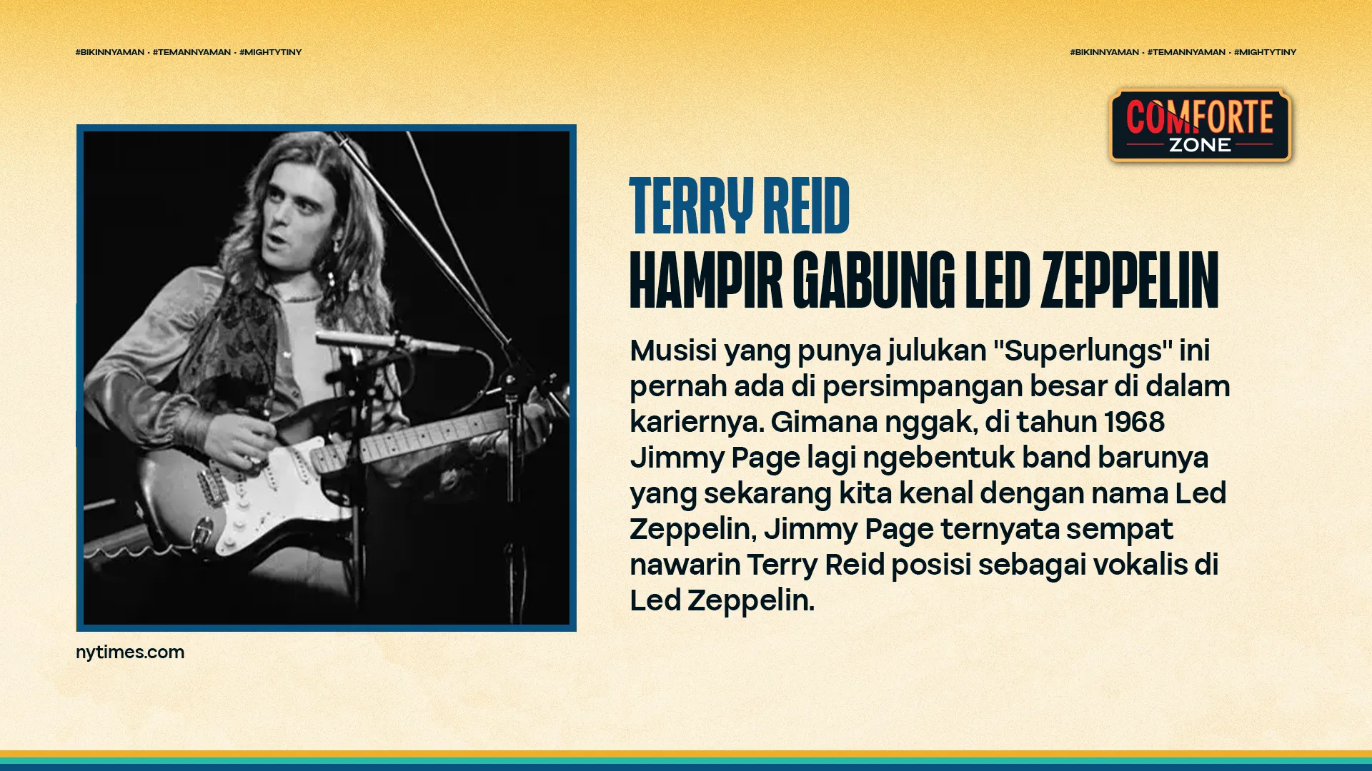 TERRY REID - HAMPIR GABUNG LED ZEPPELIN