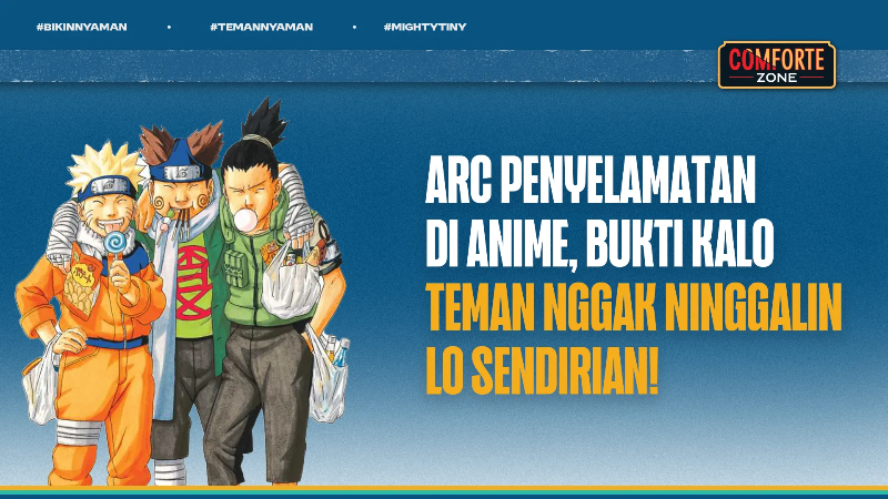 Arc Penyelamatan Di Anime, Bukti Kalo Teman Nggak Ninggalin Lo Sendirian!