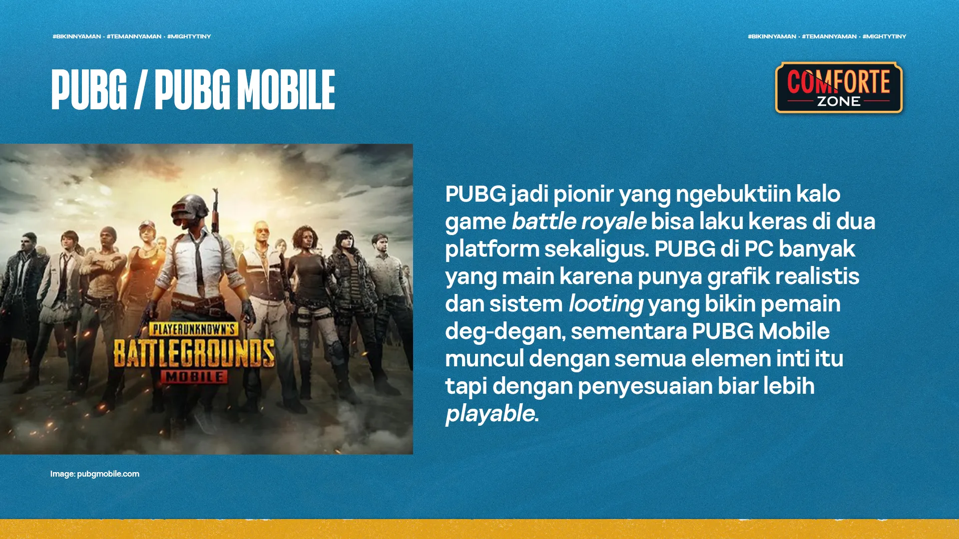 PUBG / PUBG MOBILE