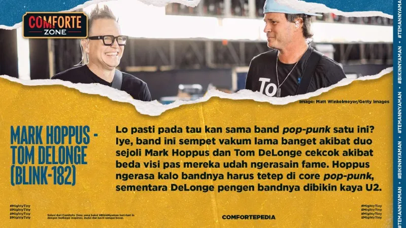 MARK HOPPUS - TOM DELONGE (BLINK-182)