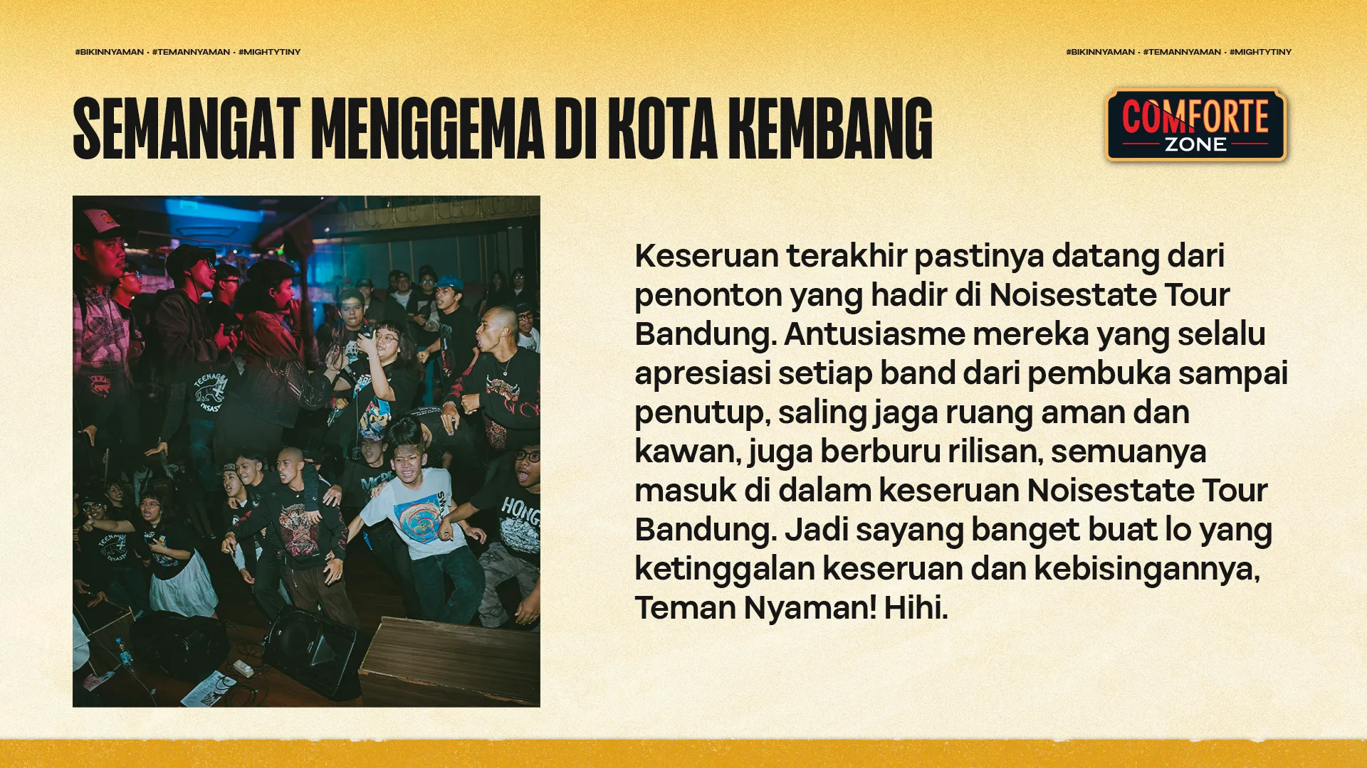 SEMANGAT MENGGEMA DI KOTA KEMBANG
