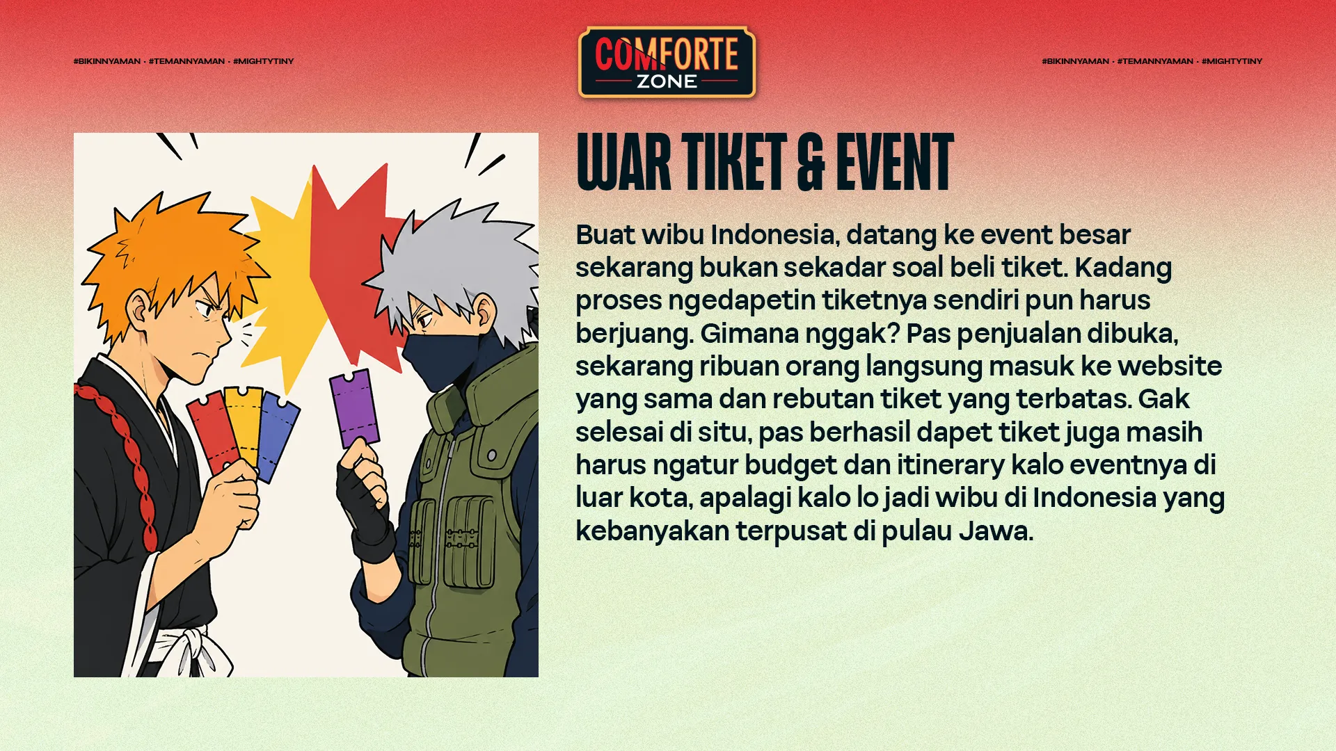 WAR TIKET & EVENT