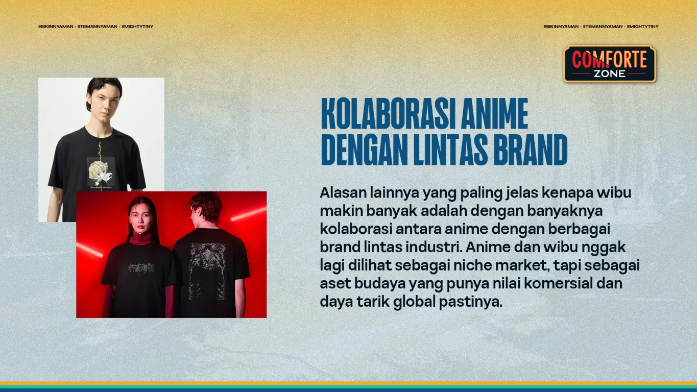 KOLABORASI ANIME DENGAN LINTAS BRAND