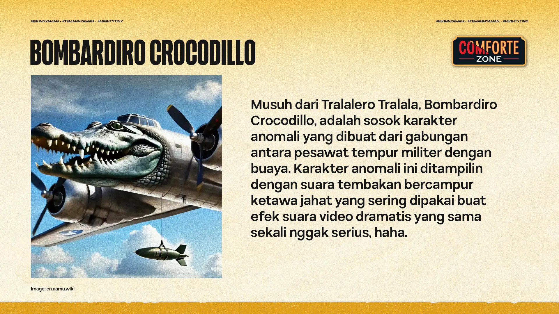 BOMBARDIRO CROCODILLO