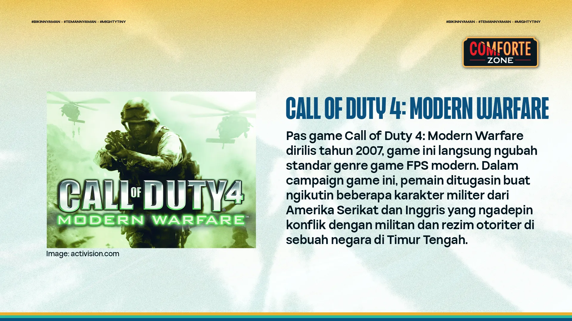 CALL OF DUTY 4: MODERN WARFARE