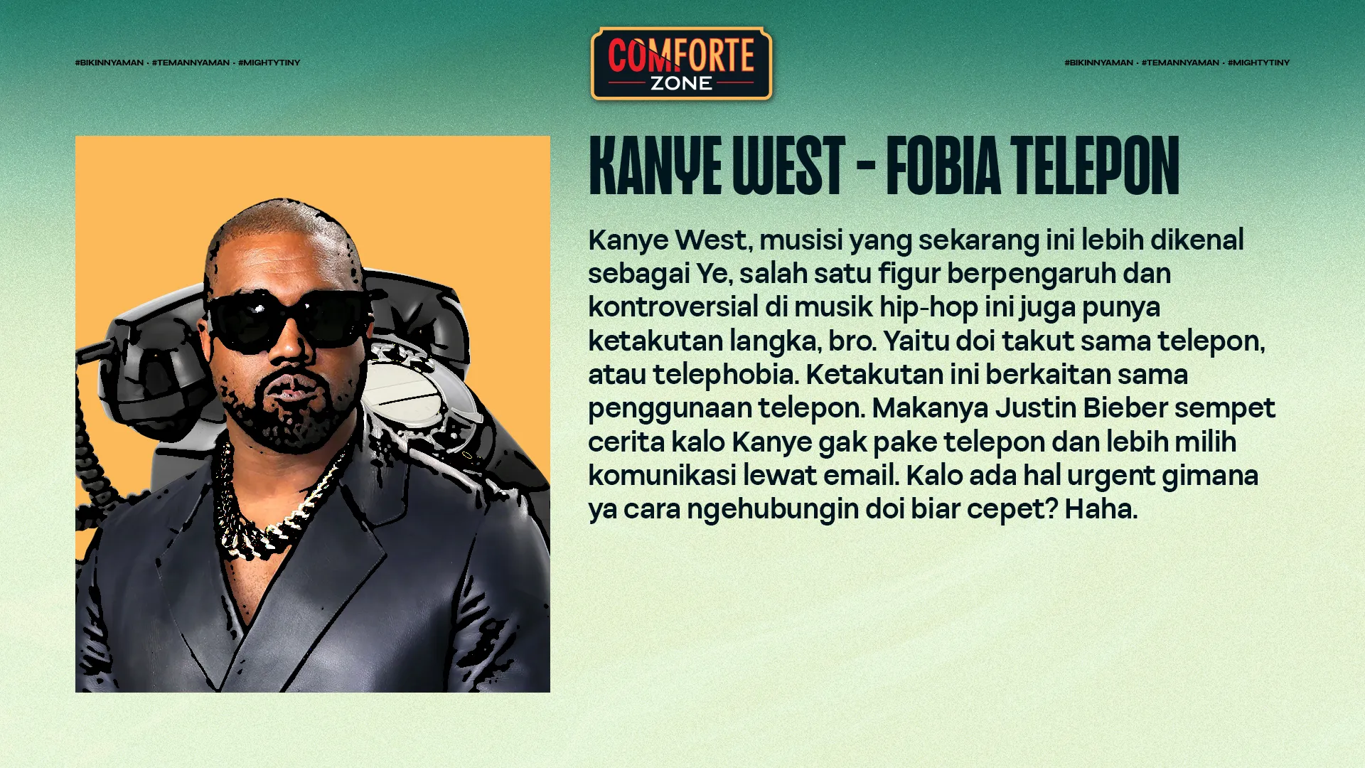 KANYE WEST - FOBIA TELEPON