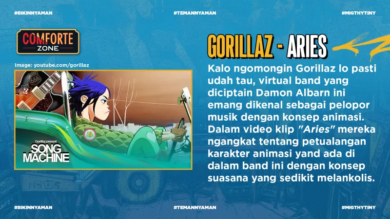 GORILLAZ - ARIES