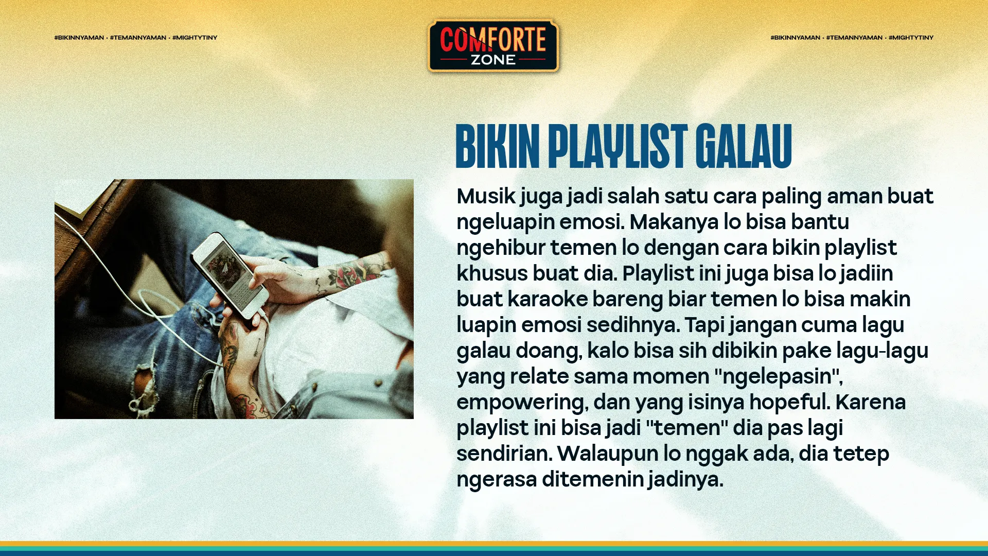 BIKIN PLAYLIST GALAU