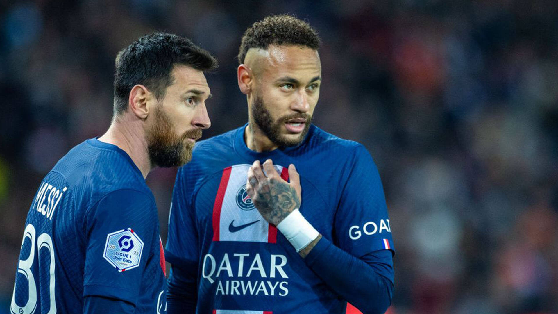 MESSI & NEYMAR DIDEMO SUPORTER PSG: PERGI AJA LO!