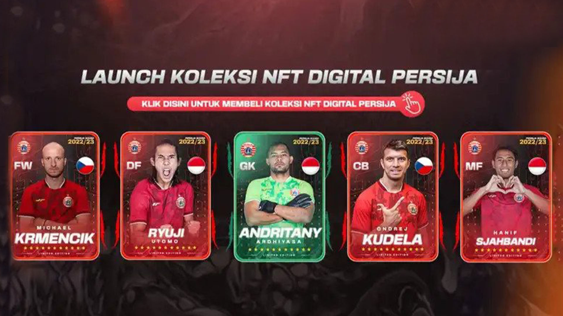 Benefit Pemegang NFT Persija Jakarta