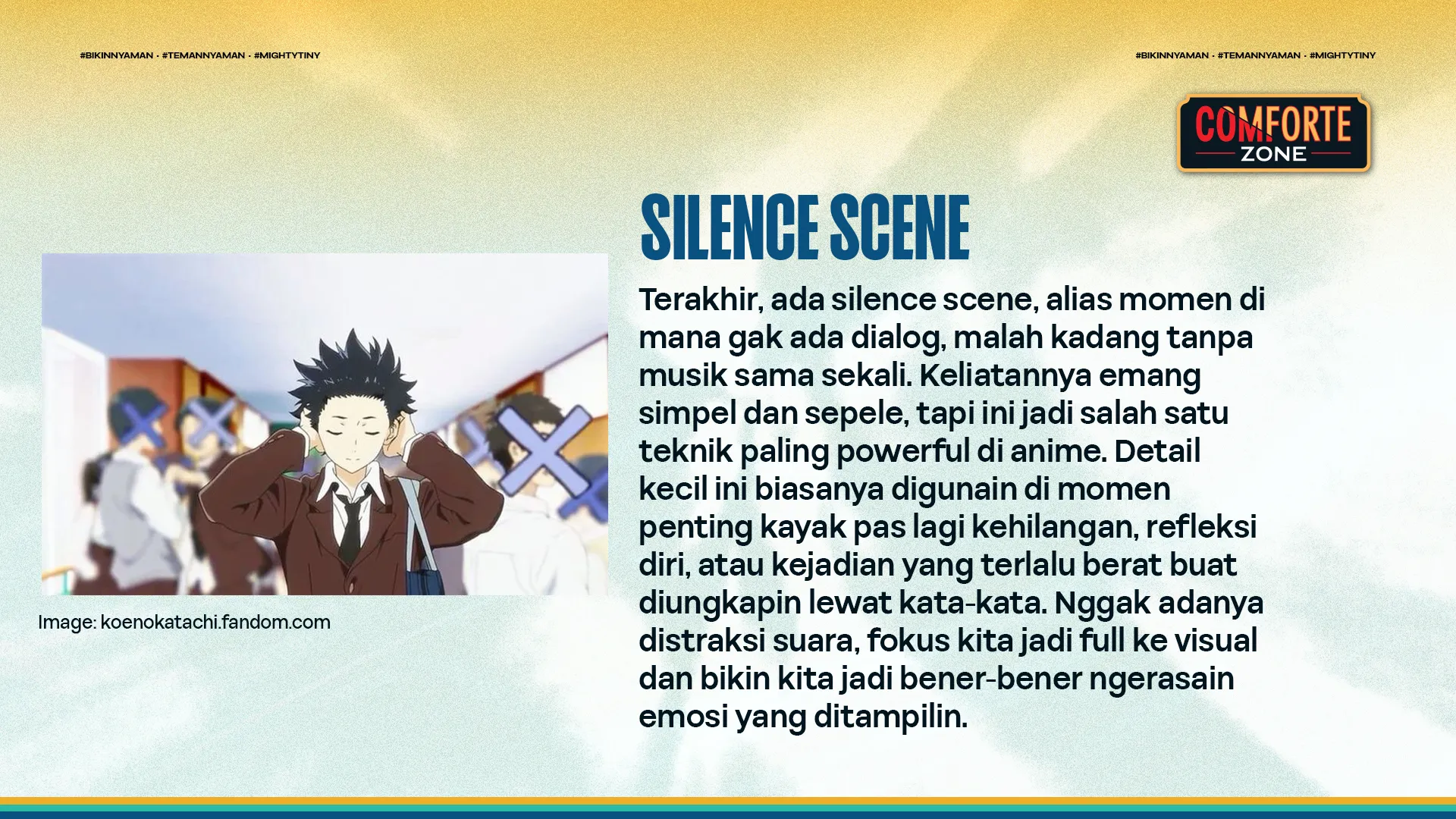 SILENCE SCENE