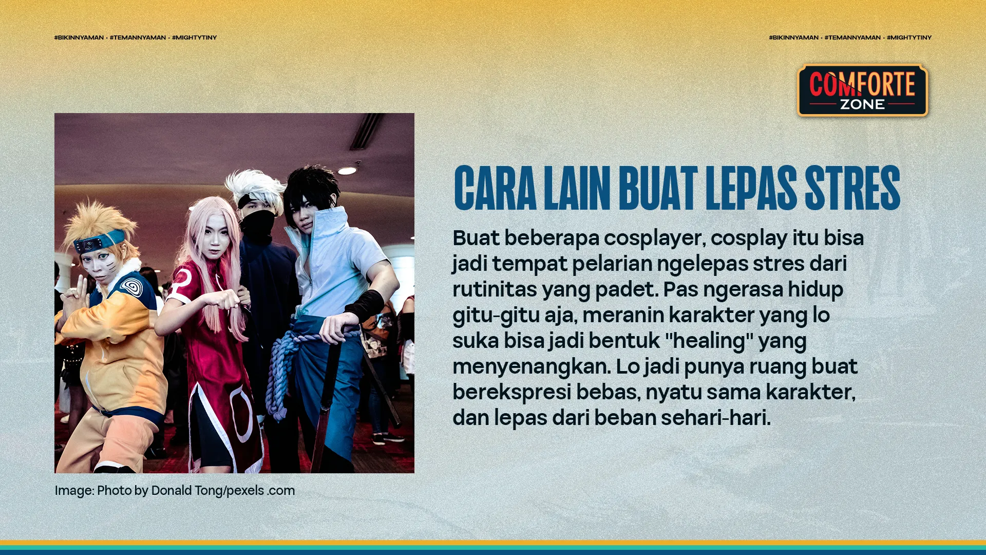 CARA LAIN BUAT LEPAS STRES