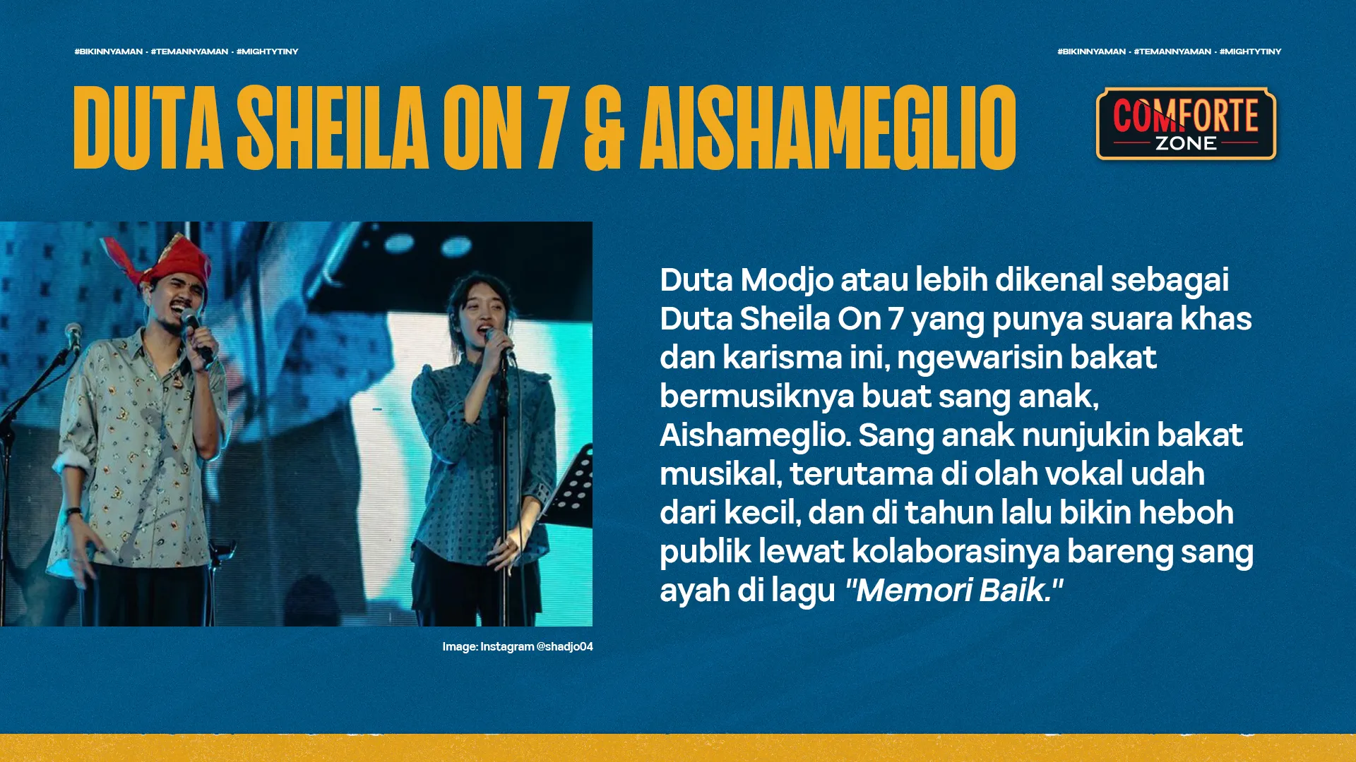 DUTA SHEILA ON 7 & AISHAMEGLIO