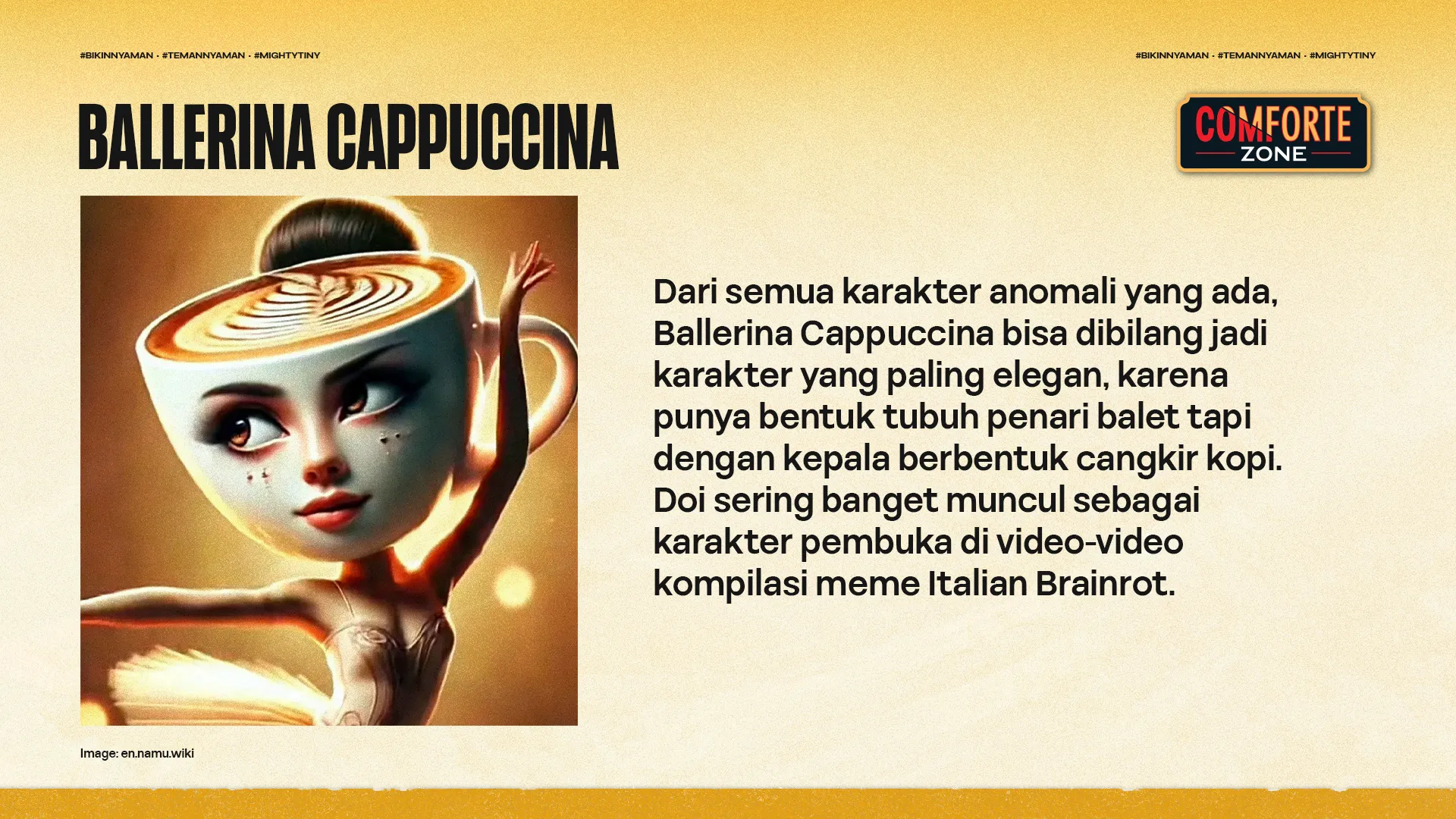 BALLERINA CAPPUCCINA