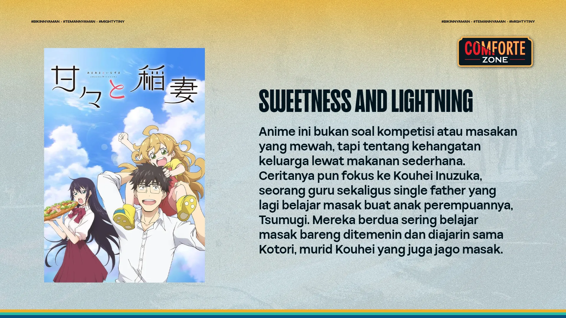 SWEETNESS AND LIGHTNING
