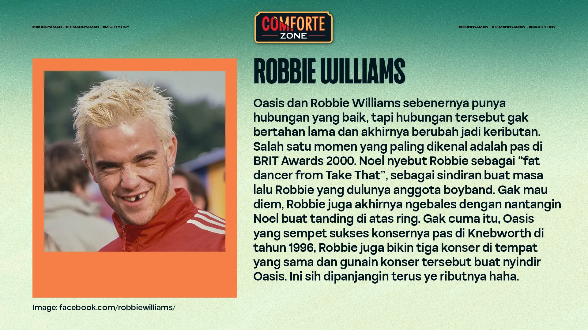 ROBBIE WILLIAMS