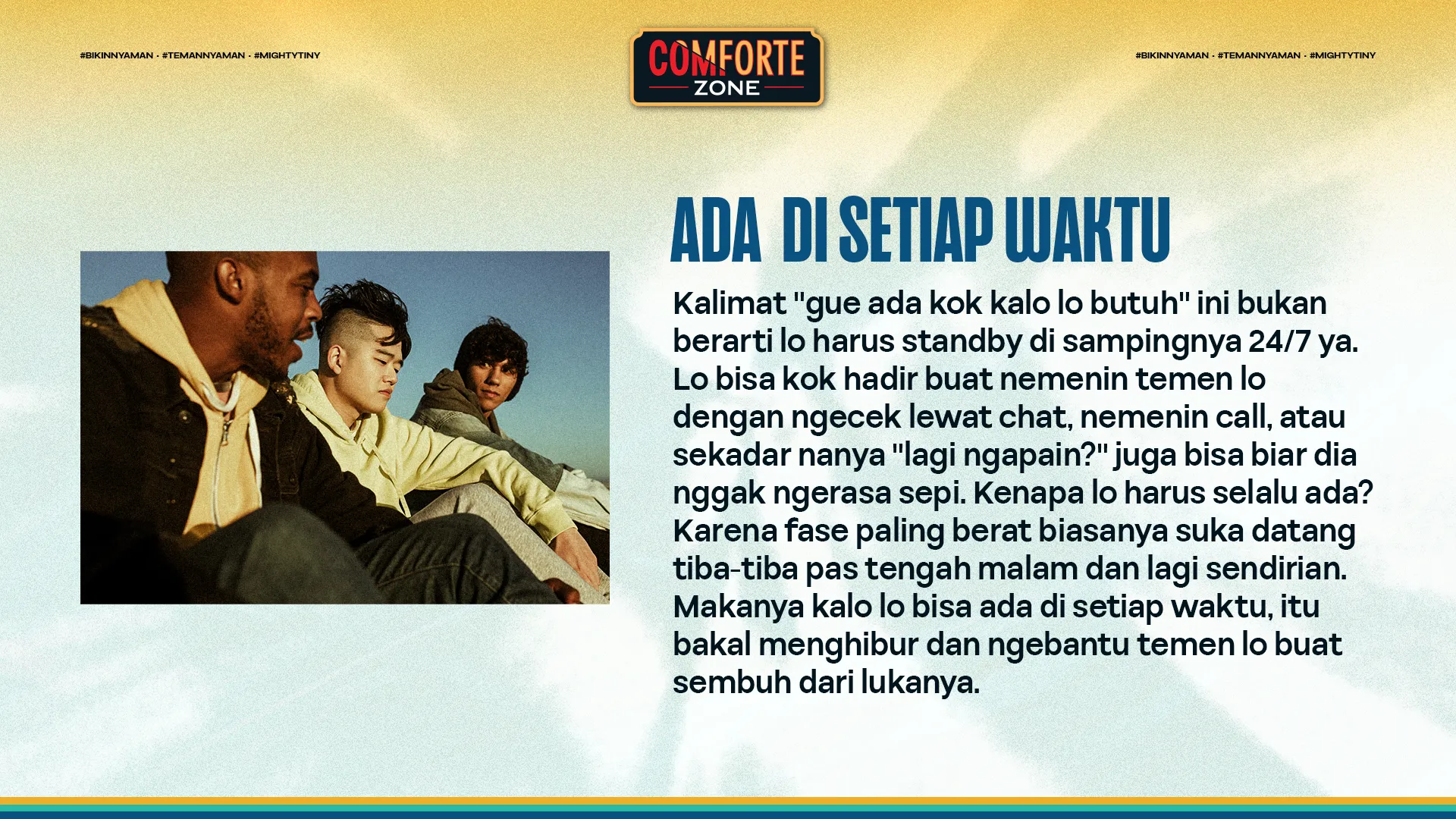 ADA  DI SETIAP WAKTU