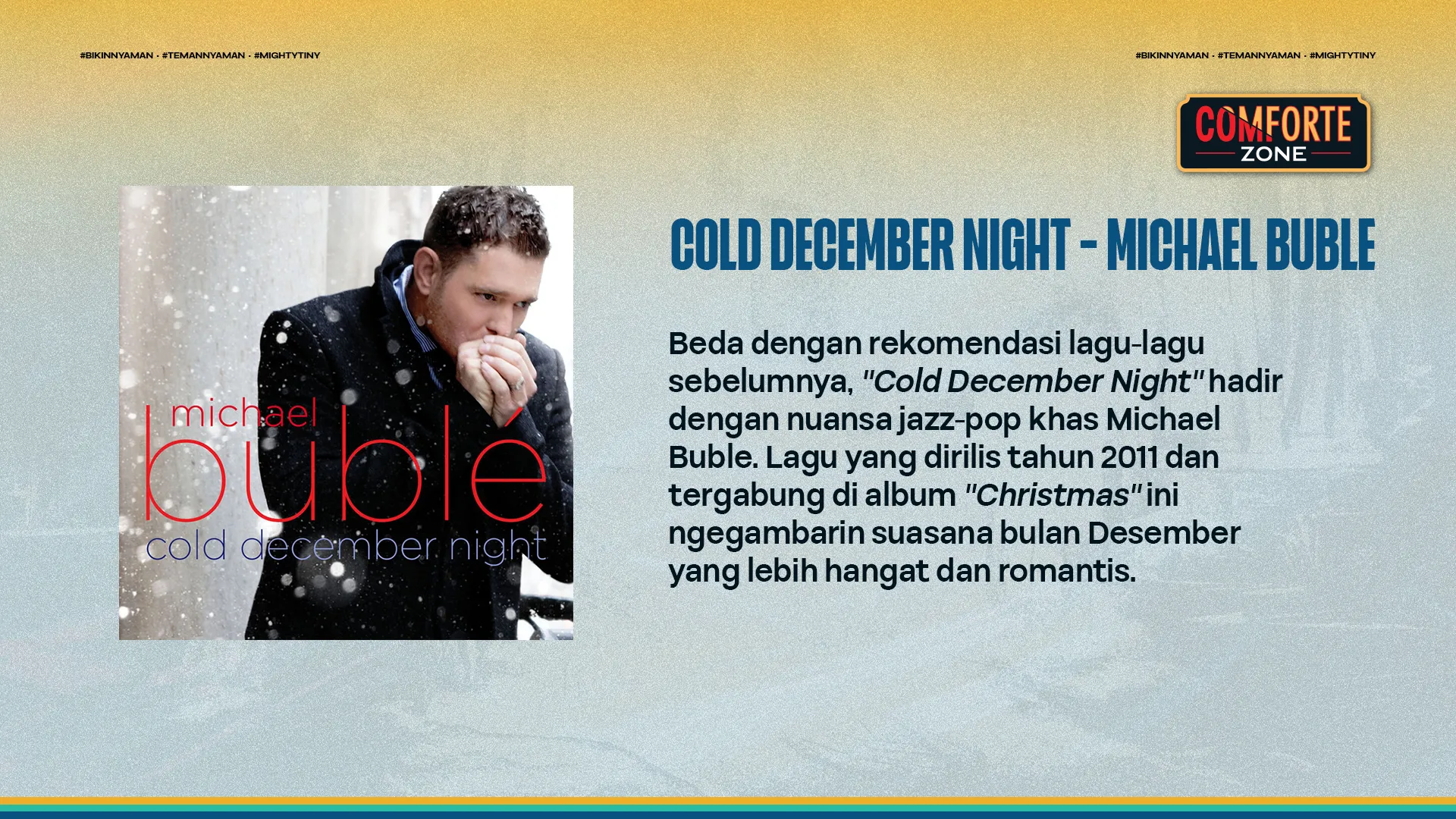COLD DECEMBER NIGHT - MICHAEL BUBLE