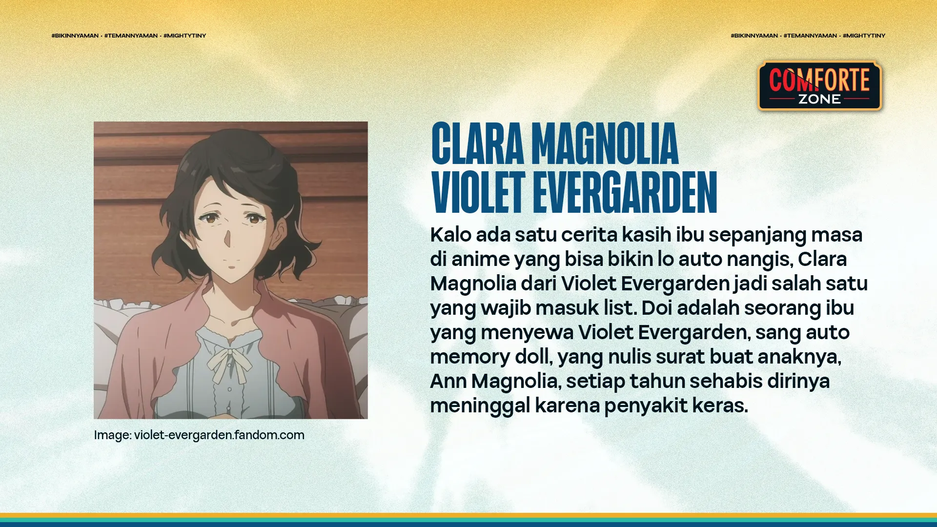 CLARA MAGNOLIA - VIOLET EVERGARDEN