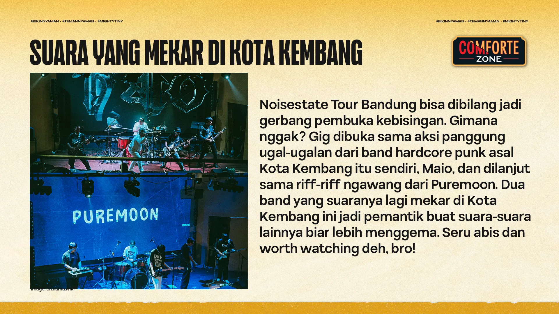 SUARA YANG MEKAR DI KOTA KEMBANG