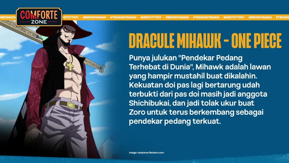 DRACULE MIHAWK - ONE PIECE