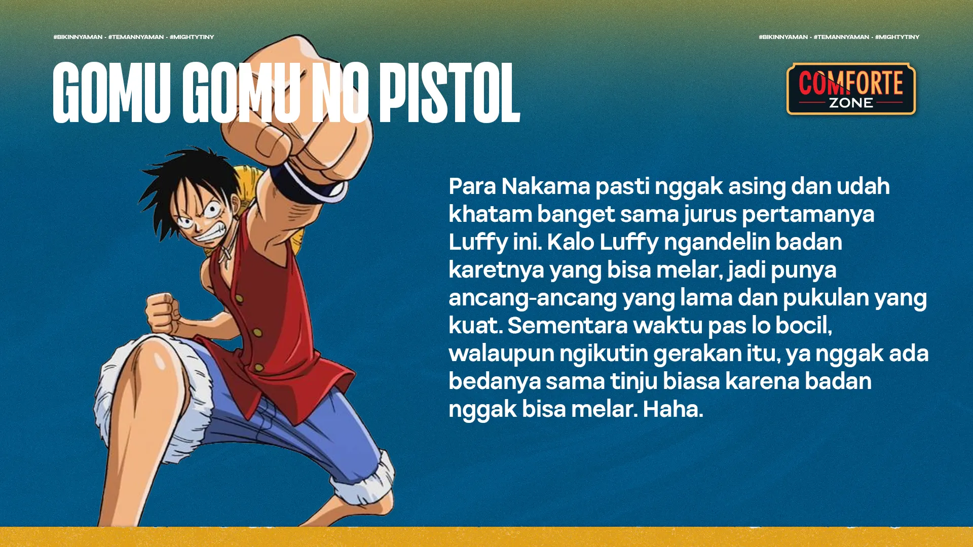 GOMU GOMU NO PISTOL