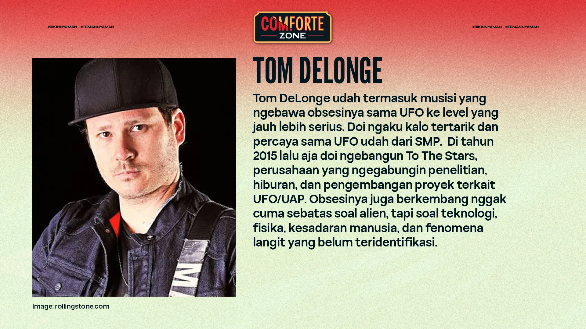 TOM DELONGE