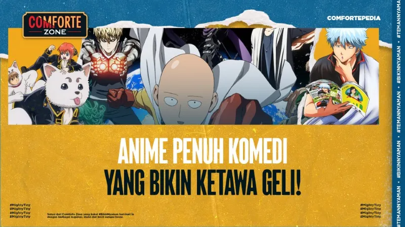 ANIME PENUH KOMEDI YANG BIKIN KETAWA GELI!