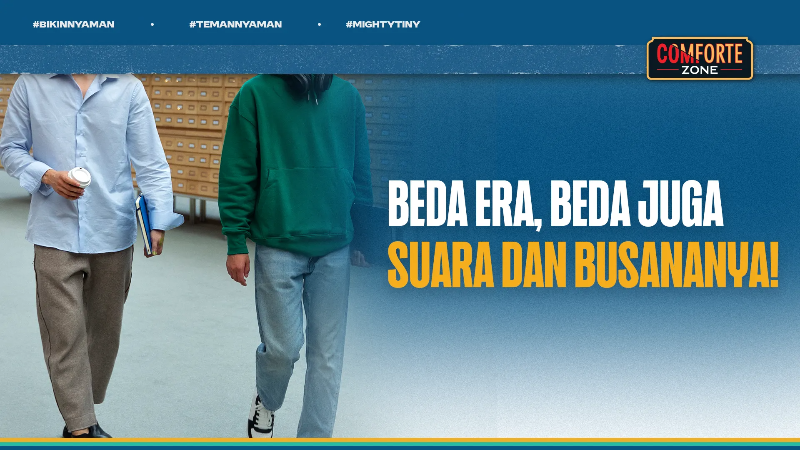 Beda Era, Beda Juga Suara Dan Busananya!