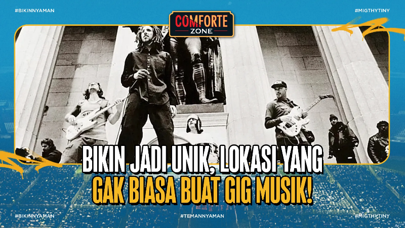 Bikin Jadi Unik, Lokasi Yang Gak Biasa Buat Gig Musik!