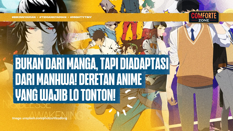 Bukan dari Manga, Tapi Diadaptasi dari Manhwa! Deretan Anime yang Wajib Lo Tonton!