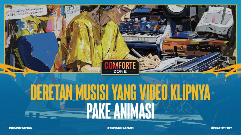 DERETAN MUSISI YANG VIDEO KLIPNYA PAKE ANIMASI