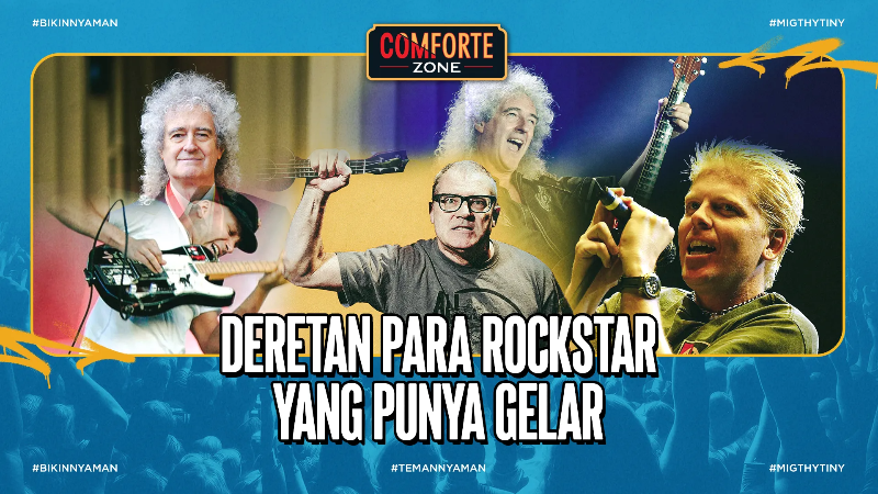 Deretan Para Rockstar Yang Punya Gelar