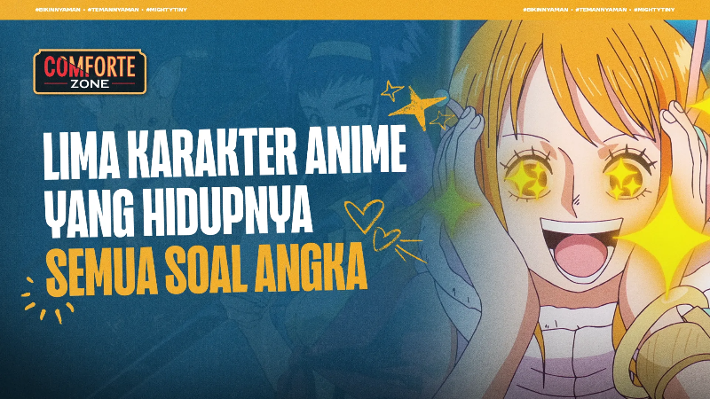Lima Karakter Anime yang Hidupnya Semua Soal Angka