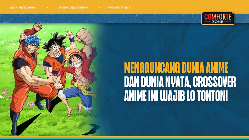 Image Mengguncang Dunia Anime Dan Dunia Nyata, Crossover Anime Ini Wajib Lo Tonton!