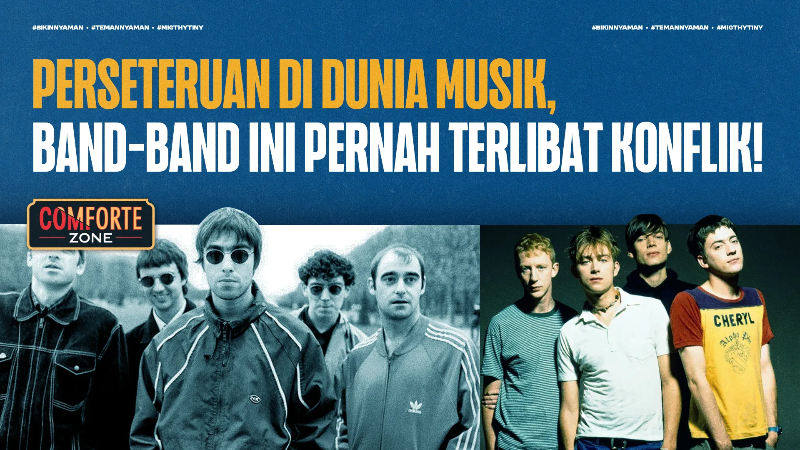 Perseteruan Di Dunia Musik, Band-band Ini Pernah Terlibat Konflik!