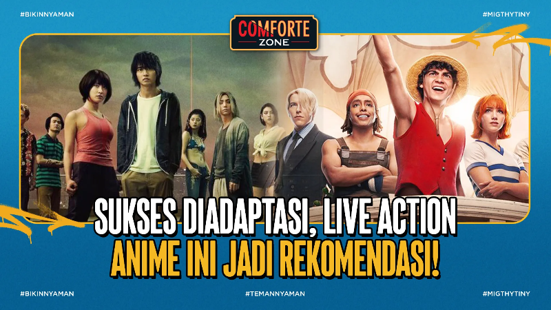 Sukses Diadaptasi, Live Action Anime Ini Jadi Rekomendasi!