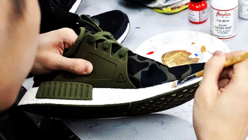 Tren Repaint Sneakers, Aman Gak Sih?