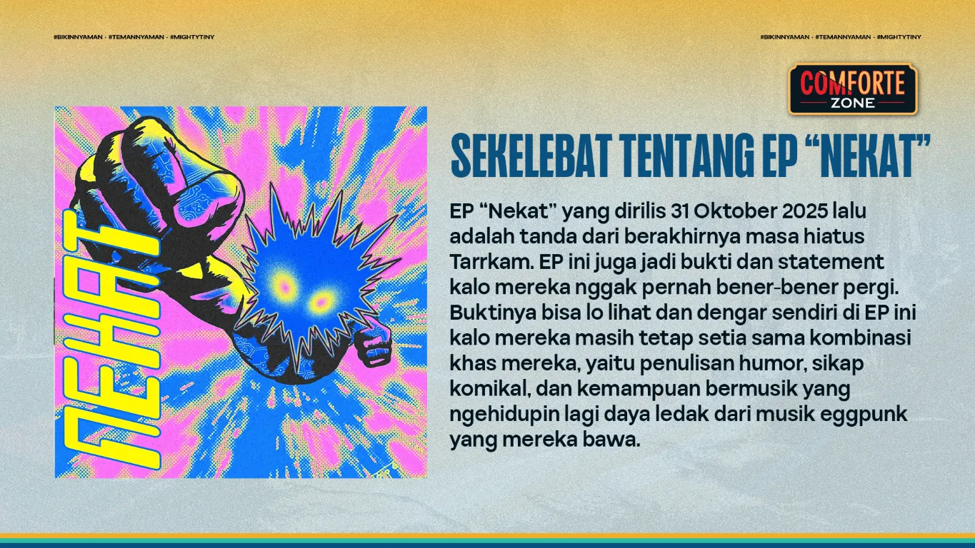 SEKELEBAT TENTANG EP “NEKAT”