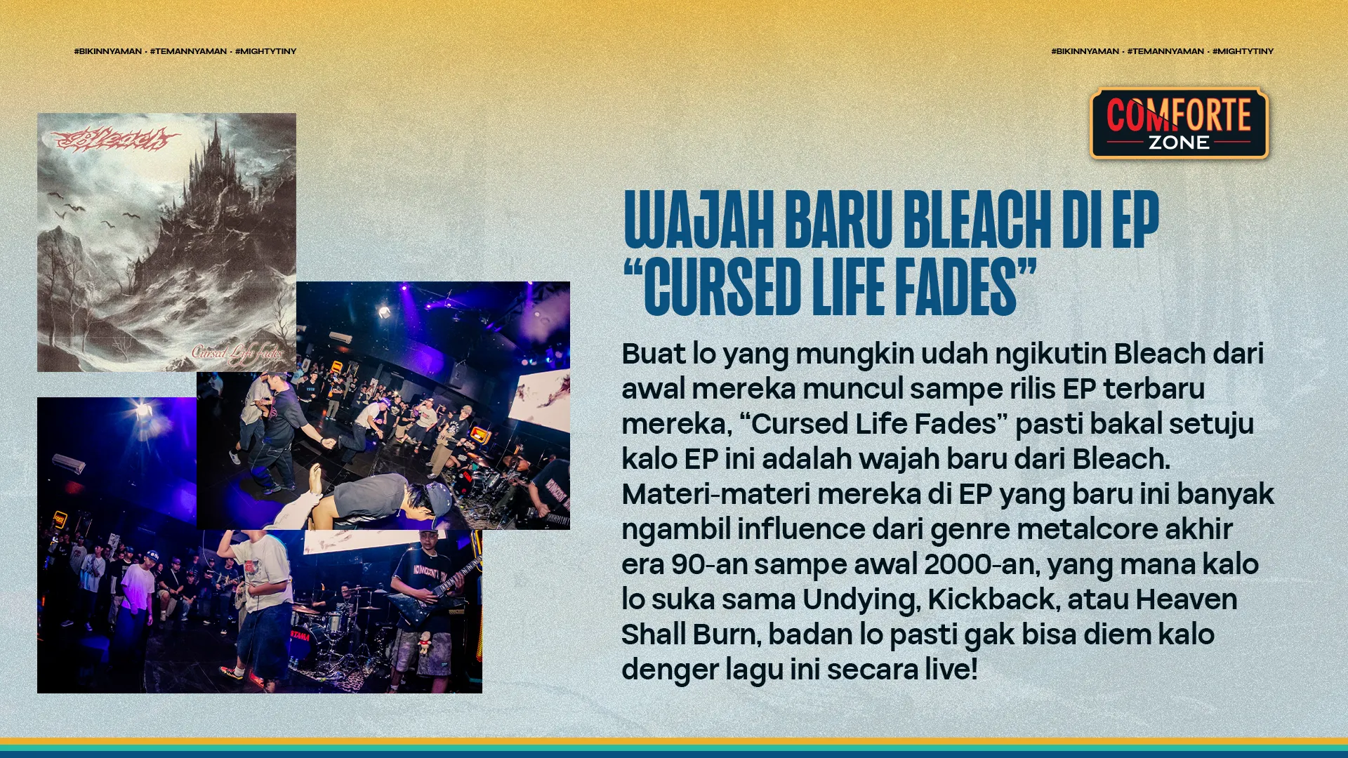 WAJAH BARU BLEACH DI EP “CURSED LIFE FADES”