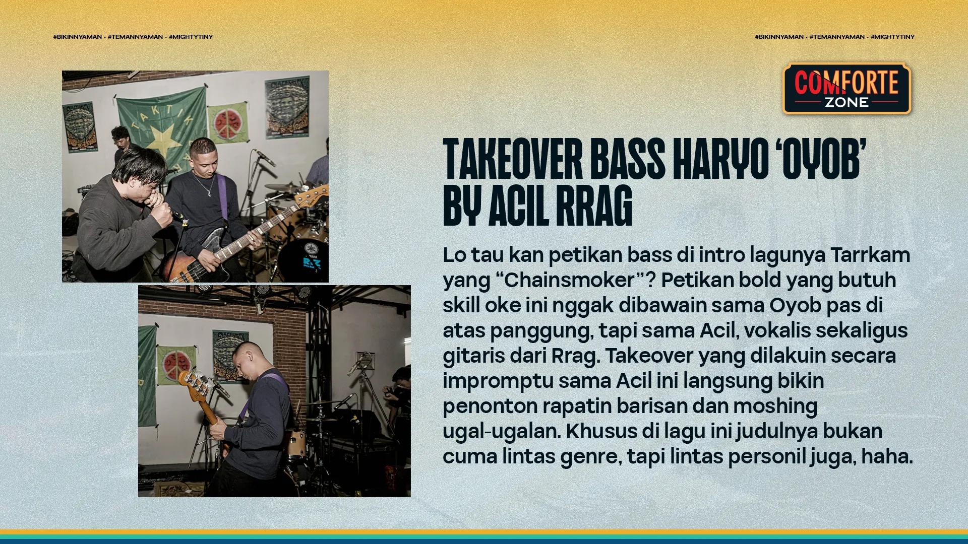 TAKEOVER BASS HARYO ‘OYOB’ BY ACIL RRAG