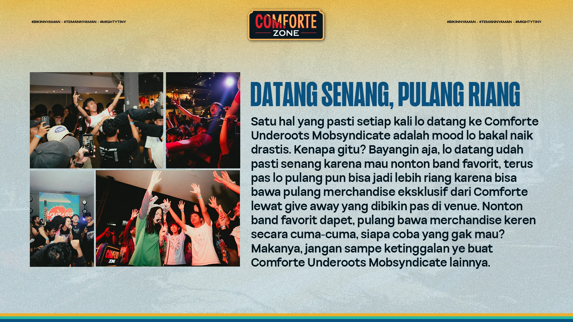 DATANG SENANG, PULANG RIANG