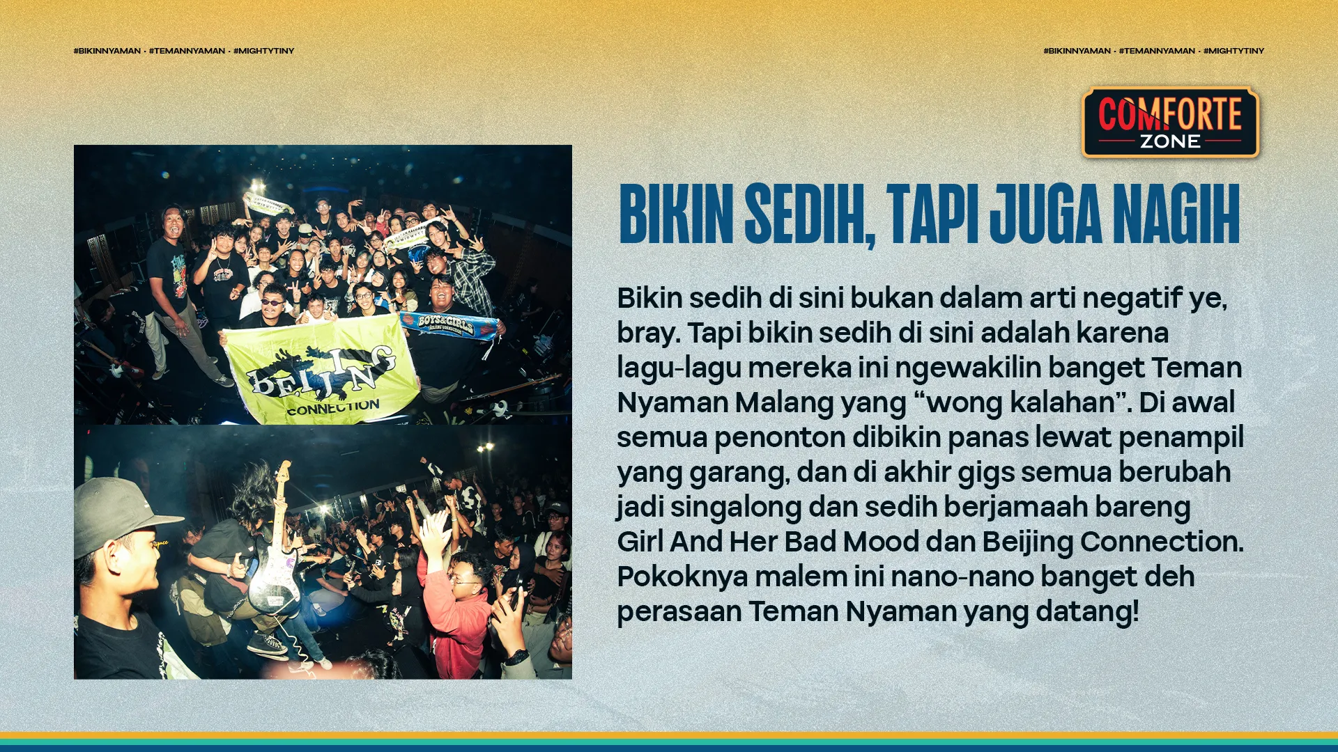 BIKIN SEDIH, TAPI JUGA NAGIH