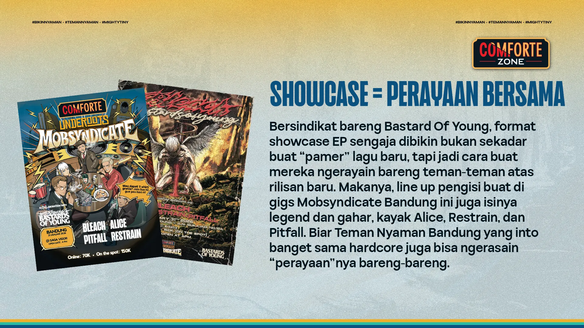 SHOWCASE = PERAYAAN BERSAMA