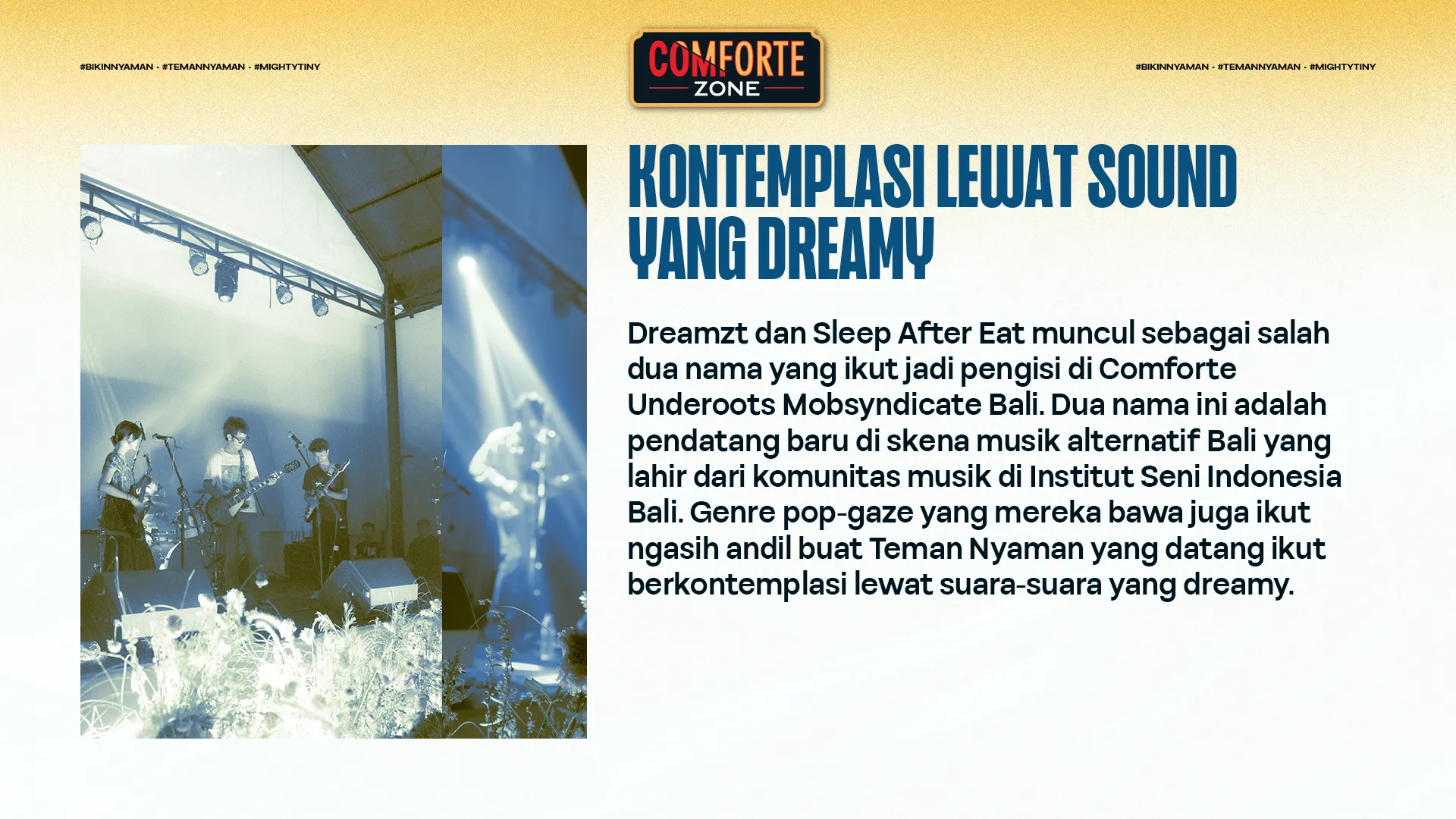 KONTEMPLASI LEWAT SOUND YANG DREAMY