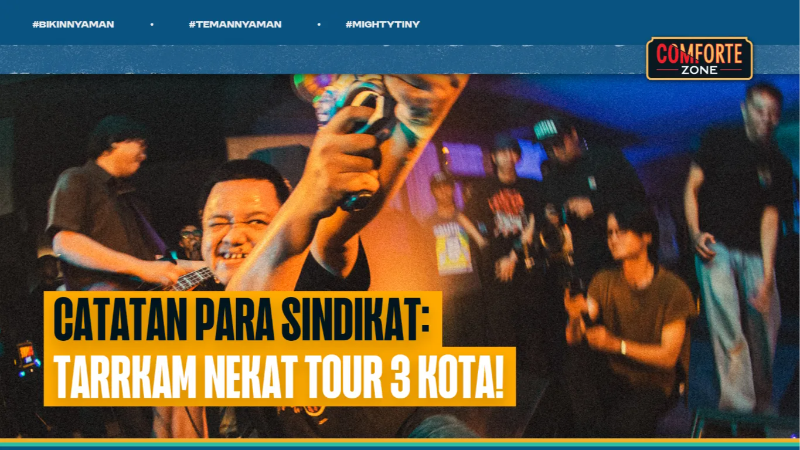 Image Catatan Para Sindikat: Tarrkam Nekat Tour 3 Kota!